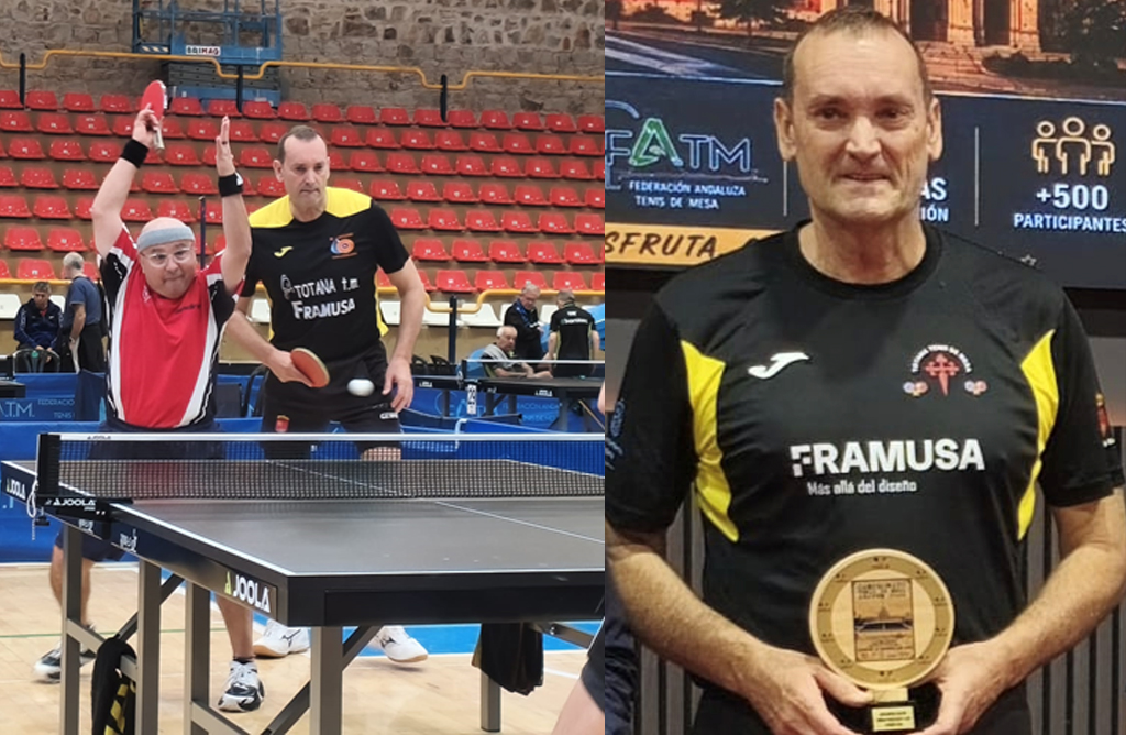 Domingo M�ndez se hace con la plata en dobles en el Campeonato de la AEJVTM 